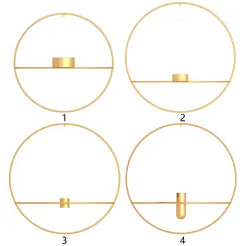 Round Candlestick Wall Mounted Crafts Wedding Table Home Decor Nordic Style Candlestick Metal Wall Candle Holder Geometric
Round Candlestick Wall Mounted Crafts Wedding Table Home Decor Nordic Style Candlestick Metal Wall Candle Holder Geometric