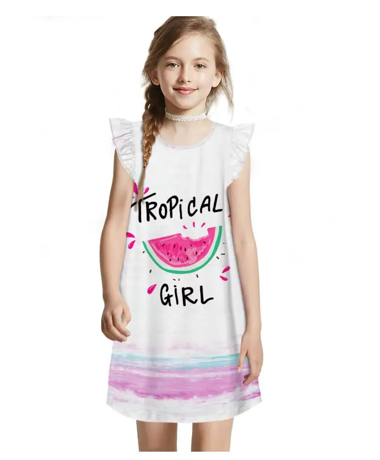 Princess Rainbow Unicorn Summer Dress Princess Rainbow Unicorn Summer Dress