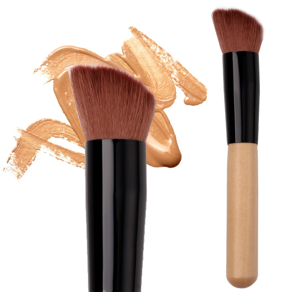 1PC Fashion Women Powder Beveled Brush Wooden Handle Multi-function Blush Brush Mask Brush Foundation Makeup Tools
1PC Fashion Women Powder Beveled Brush Wooden Handle Multi-function Blush Brush Mask Brush Foundation Makeup Tools