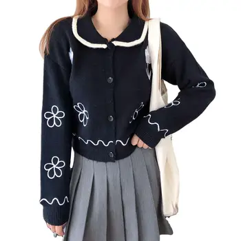 Sweater Jacket Women Loose 2020 New Autumn / Winter Versatile Long Sleeve Short Top Knitted Cardiga
Sweater Jacket Women Loose 2020 New Autumn / Winter Versatile Long Sleeve Short Top Knitted Cardiga