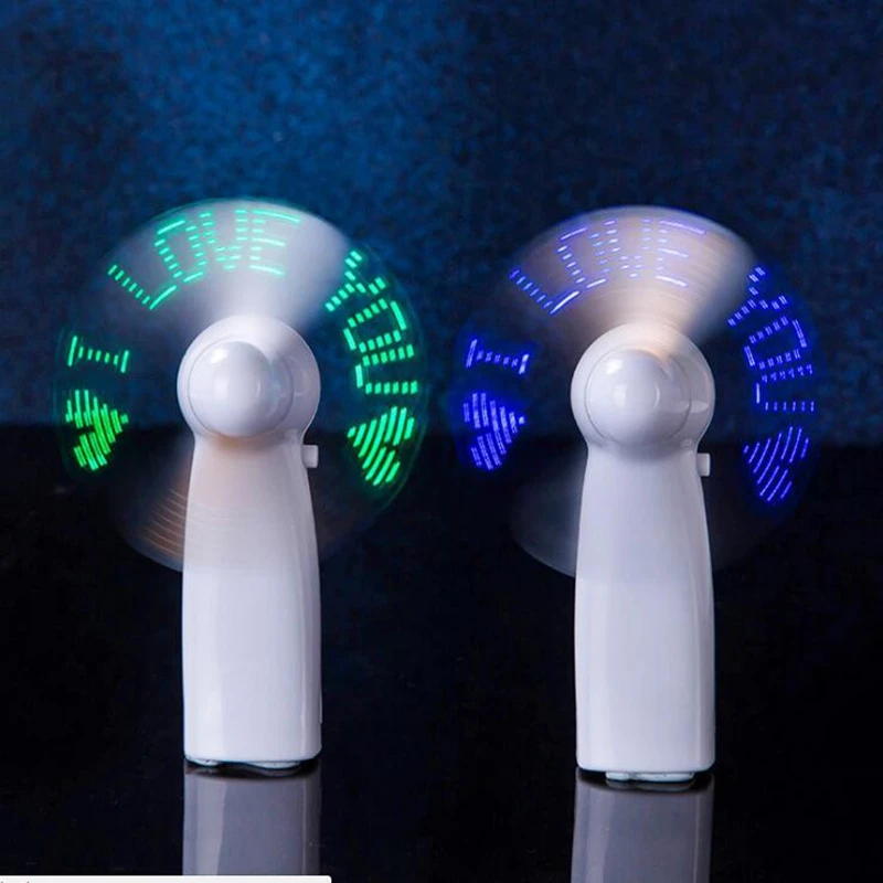 Creative hand-held flash word fan LED light mini fan Electric Portable Hold Small Fans Originality Battery free, no lanyard
Creative hand-held flash word fan LED light mini fan Electric Portable Hold Small Fans Originality Battery free, no lanyard