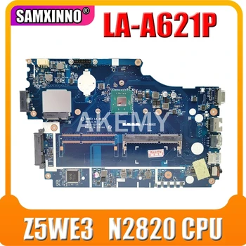 Akemy Z5WE3 LA-A621P NBY4711002 PC Main Board For Acer Aspire E1-510 E1-510-2500 Laptop Motherboard Logic Board N2820 CPU 
Akemy Z5WE3 LA-A621P NBY4711002 PC Main Board For Acer Aspire E1-510 E1-510-2500 Laptop Motherboard Logic Board N2820 CPU