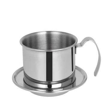 The Portable Stainless Steel Vietnam Coffee Dripper Filter Coffee Maker Drip Coffee Filter Pot Filters Tools
The Portable Stainless Steel Vietnam Coffee Dripper Filter Coffee Maker Drip Coffee Filter Pot Filters Tools