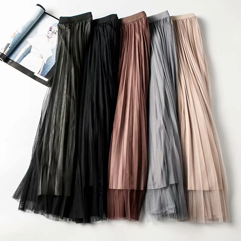 M0104-Korean-style WOMEN'S Wear 2019 Autumn & Winter New Style High-waisted Double-sided Wear Velvet Gauze Pleated Skirt
M0104-Korean-style WOMEN'S Wear 2019 Autumn & Winter New Style High-waisted Double-sided Wear Velvet Gauze Pleated Skirt
