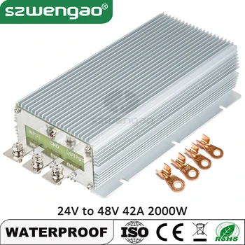 24V TO 48V 42A DC DC Boost Module Converter 24VDC TO 48VDC 2000W Voltage Regulator Transformer for AUTOMOTIVE Solar
24V TO 48V 42A DC DC Boost Module Converter 24VDC TO 48VDC 2000W Voltage Regulator Transformer for AUTOMOTIVE Solar