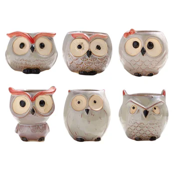 6pcs Succulents Flower Pot Glaze Base Plant Pot Container Planter Set Cute Animal Shape SP99
6pcs Succulents Flower Pot Glaze Base Plant Pot Container Planter Set Cute Animal Shape SP99