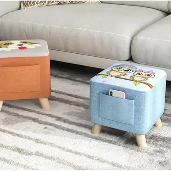 Small Stool, Household Cloth, Solid Wood For Shoes, Stool, Creative Square Stool, Living Room, Small Stool, Small Chair, Sofa, T
Small Stool, Household Cloth, Solid Wood For Shoes, Stool, Creative Square Stool, Living Room, Small Stool, Small Chair, Sofa, T