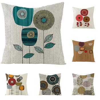 Simple Flower Tree Pattern Linen Pillowcase Geometric Throw Pillow Case Square Cushion Cover For Home Sofa Car Decorative JYM061
Simple Flower Tree Pattern Linen Pillowcase Geometric Throw Pillow Case Square Cushion Cover For Home Sofa Car Decorative JYM061