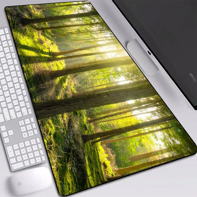 Big Keyboards Mat Gaming Mouse Mat HD Forest Picture Printed Mouse Pad Green Eye Protection Size 30x80/40x90cm for Desktop Pads
Big Keyboards Mat Gaming Mouse Mat HD Forest Picture Printed Mouse Pad Green Eye Protection Size 30x80/40x90cm for Desktop Pads