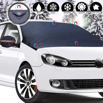 Car Waterproof Magnet Windscreen Cover With Mirror Protector Cover Snow Frost Sunshade Protector
Car Waterproof Magnet Windscreen Cover With Mirror Protector Cover Snow Frost Sunshade Protector