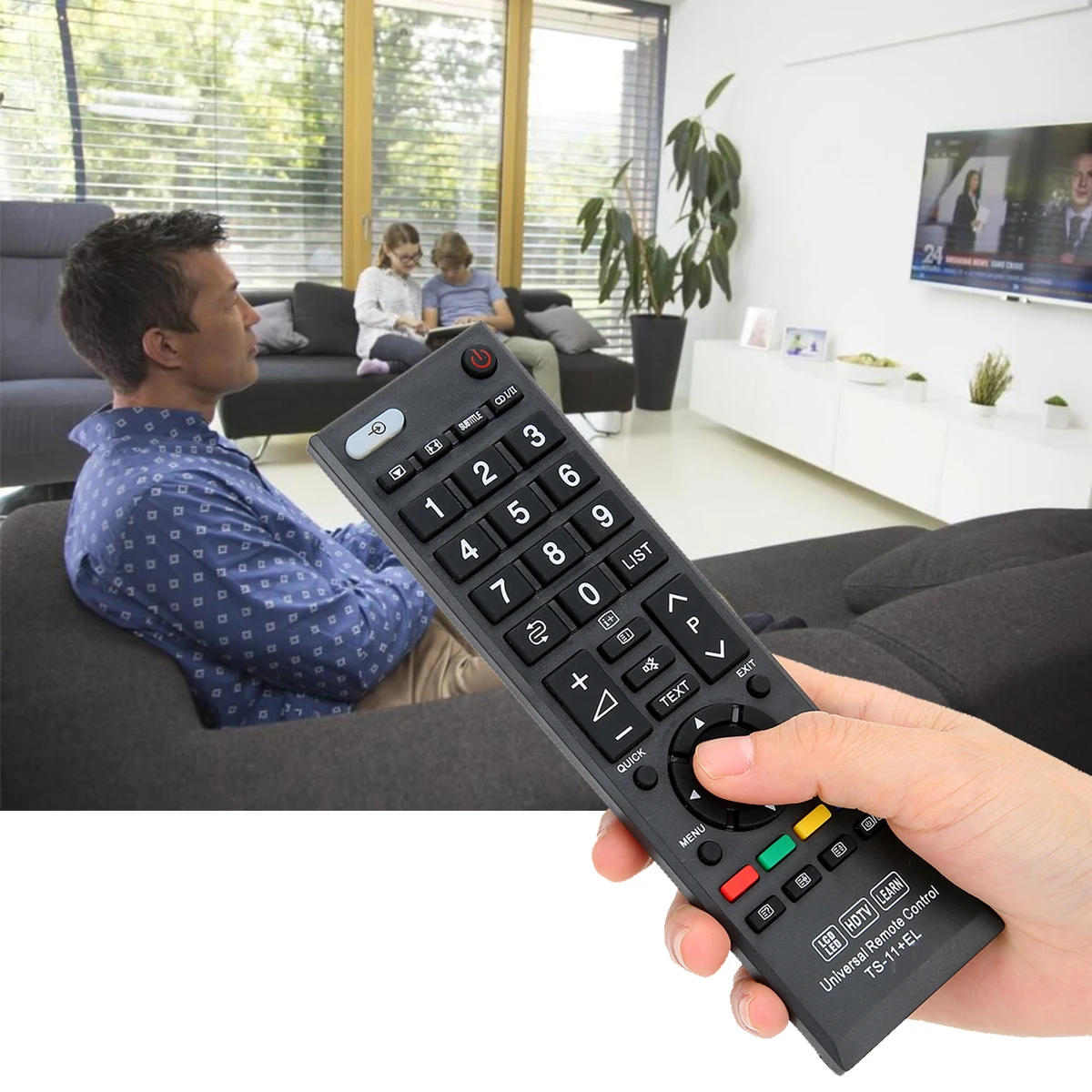 SOONHUA TV Remote Control Controller Replace Universal TV Remote Controls For TS-11+EL LCD HDTV Remote Controllers
SOONHUA TV Remote Control Controller Replace Universal TV Remote Controls For TS-11+EL LCD HDTV Remote Controllers