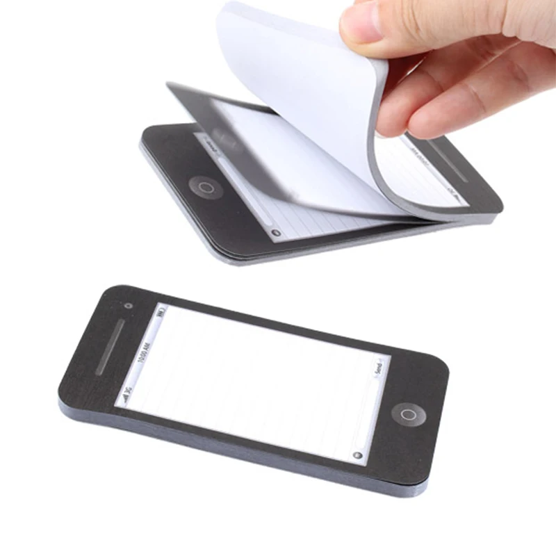 Sticky Notes Mobile Phone Shape Memo Pad Notepad School Stationery Supplies Gifts IJS998 | Мобильные телефоны и