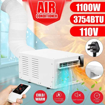 Portable Air Conditioner 24-hour timer 110V/AC 1100W 2 gear lighting LED control panel With remote control Cold/Heat dual use
Portable Air Conditioner 24-hour timer 110V/AC 1100W 2 gear lighting LED control panel With remote control Cold/Heat dual use