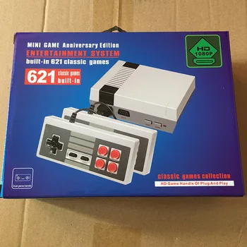 HDMI Output Retro Classic Video Game Console Built-in 621 Games 8 Bit Family TV Handheld Game Player Double Gamepads
HDMI Output Retro Classic Video Game Console Built-in 621 Games 8 Bit Family TV Handheld Game Player Double Gamepads
