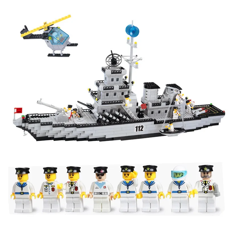Cruiser Model Kit Building Blocks Brick Boy Sea Ship Assembled Children Military Battlefield Educational Compatible Kids Toy X11
Cruiser Model Kit Building Blocks Brick Boy Sea Ship Assembled Children Military Battlefield Educational Compatible Kids Toy X11