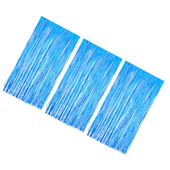 3PCS Shinny Plastic Beautiful Windown Curtain Door Curtain Tinsel Curtain for Wedding
3PCS Shinny Plastic Beautiful Windown Curtain Door Curtain Tinsel Curtain for Wedding