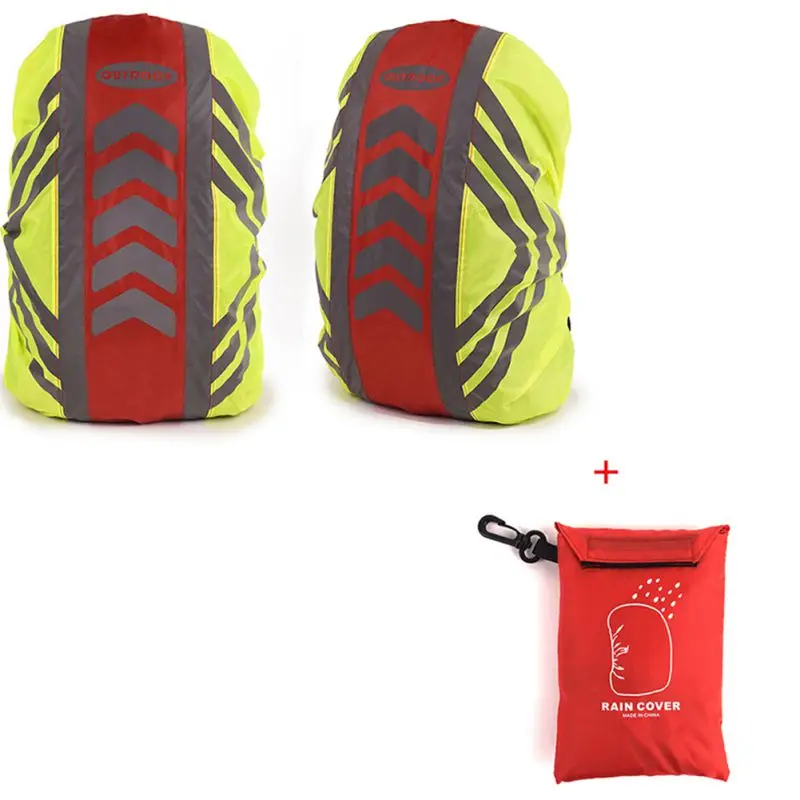 Outdoor Red Backpack Rain Cover S/M/L Waterproof Reflective Night Safety Bag Accessories Rucksack Dust Covers With Buckle
Outdoor Red Backpack Rain Cover S/M/L Waterproof Reflective Night Safety Bag Accessories Rucksack Dust Covers With Buckle