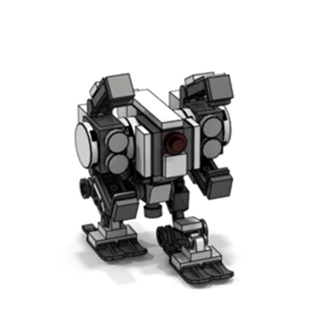 75Pcs STEM MOC Mecha Model Small Particle Building Blocks Educational Toy Set - White
75Pcs STEM MOC Mecha Model Small Particle Building Blocks Educational Toy Set - White