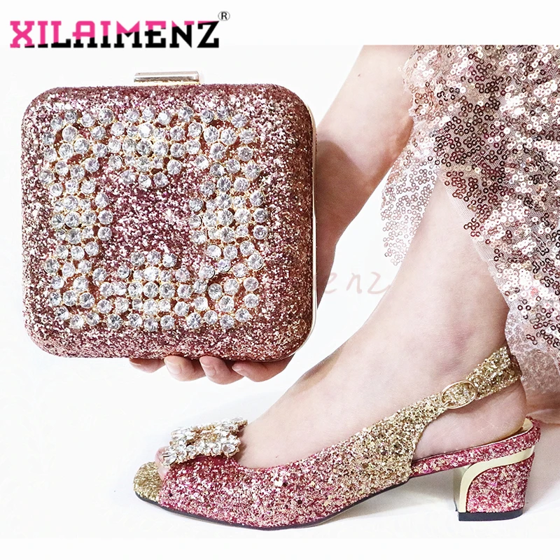 Latest Pink Color Wedding Clutch Bag Match African Women Shoes and Bag Matching Set Italian Shoes and Bag Match for Party 
Latest Pink Color Wedding Clutch Bag Match African Women Shoes and Bag Matching Set Italian Shoes and Bag Match for Party