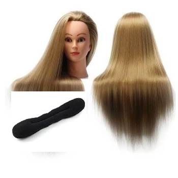CAMMITEVER Cosmetology Mannequin Manikin Training Head with Synthetic Fiber Hair Table Clamp Holder
CAMMITEVER Cosmetology Mannequin Manikin Training Head with Synthetic Fiber Hair Table Clamp Holder