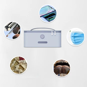 Smart Sterilization Bag UVC Deep Ultraviolet Beauty Bag Mask Storage EPALED Portable USB Plug-in Face Mask Case Mask Box
Smart Sterilization Bag UVC Deep Ultraviolet Beauty Bag Mask Storage EPALED Portable USB Plug-in Face Mask Case Mask Box