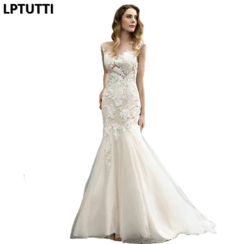 LPTUTTI Lace Beading Sexy Vintage Plus Size Princess Bridal Marriage Gown Bride Simple Party Events Long Luxury Wedding Dresses
LPTUTTI Lace Beading Sexy Vintage Plus Size Princess Bridal Marriage Gown Bride Simple Party Events Long Luxury Wedding Dresses