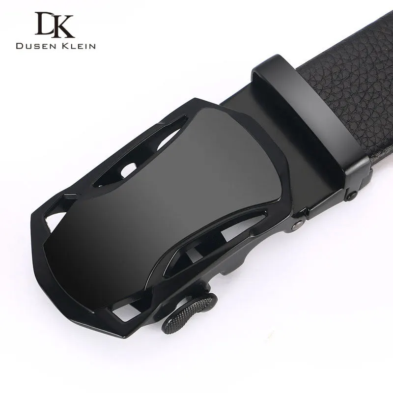 

Dusen Klein New Designer Automatic Buckle Cowhide Leather men belt Fashion Luxury belts for men designer belts DK-T111