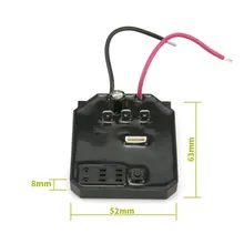 Suitable For 2106/161/169 Brushless Electric Wrench Drive Board Brushless Sensorless Angle Grinder Drive Control Board General
Suitable For 2106/161/169 Brushless Electric Wrench Drive Board Brushless Sensorless Angle Grinder Drive Control Board General
