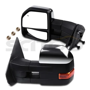 Scitoo Tow Mirrors Fits 2007-2015 Ford F150 Power Heated Puddle Lamp Chrome Turn Signal Auto Replacement Exterior Car Parts
Scitoo Tow Mirrors Fits 2007-2015 Ford F150 Power Heated Puddle Lamp Chrome Turn Signal Auto Replacement Exterior Car Parts