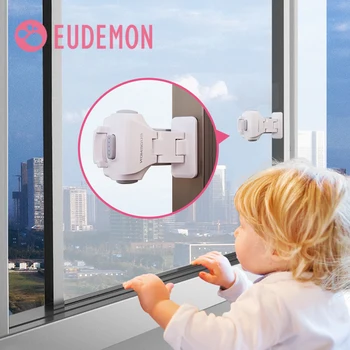 EUDEMON Protecting Baby Safety Security Window Lock Child Safety Lock Window Stopper for Children Protection on Windows
EUDEMON Protecting Baby Safety Security Window Lock Child Safety Lock Window Stopper for Children Protection on Windows