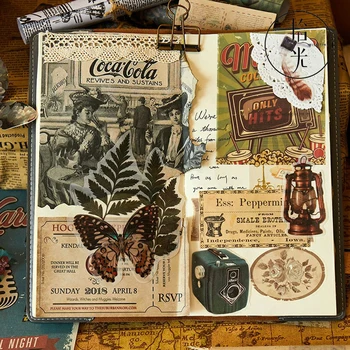 Retro Handbook Material Sticker Gold Years Series Literary Message Decorative Background Collage Paper Sticker Diy Scrapbooking
Retro Handbook Material Sticker Gold Years Series Literary Message Decorative Background Collage Paper Sticker Diy Scrapbooking