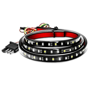 Truck Light Bar Truck Bar 49 Inch Tailgate Strip 90 LED Red/White for Running Brake Turn Signal Reverse Light
Truck Light Bar Truck Bar 49 Inch Tailgate Strip 90 LED Red/White for Running Brake Turn Signal Reverse Light