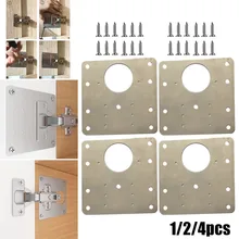 Hinge Repair Plate Rust Resistant Steel Furniture Cupboard Repair Mount Tool Drawer Door Hinges Furniture Hardware Accessories
Hinge Repair Plate Rust Resistant Steel Furniture Cupboard Repair Mount Tool Drawer Door Hinges Furniture Hardware Accessories