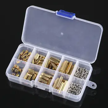 120Pcs M3 Male Female Brass Standoff Spacer PCB Board Hex Screws Nut Assortment(Box Packing)
120Pcs M3 Male Female Brass Standoff Spacer PCB Board Hex Screws Nut Assortment(Box Packing)