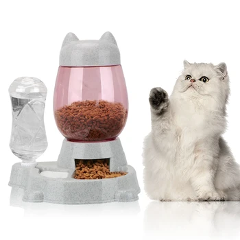 2.2L Pet Dog And Cat Automatic Feeder Pet Feeding Container Water Source And Grain Two In One With 528ml Water Bottle
2.2L Pet Dog And Cat Automatic Feeder Pet Feeding Container Water Source And Grain Two In One With 528ml Water Bottle