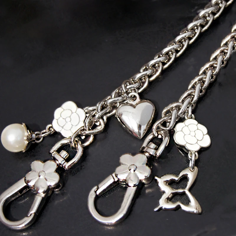 Diy 40cm-140cm Replacement Silver Metal Chain Shoulder Straps For Small Bags, Handbags Accessories 8mm Bag Handles Straps
Diy 40cm-140cm Replacement Silver Metal Chain Shoulder Straps For Small Bags, Handbags Accessories 8mm Bag Handles Straps
