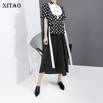 XITAO Europe Style Loose Plus Size Patchwork Short Sleeve Fashion Design Sashes 2020 Spring Summer New Women Dress DMY4388
XITAO Europe Style Loose Plus Size Patchwork Short Sleeve Fashion Design Sashes 2020 Spring Summer New Women Dress DMY4388