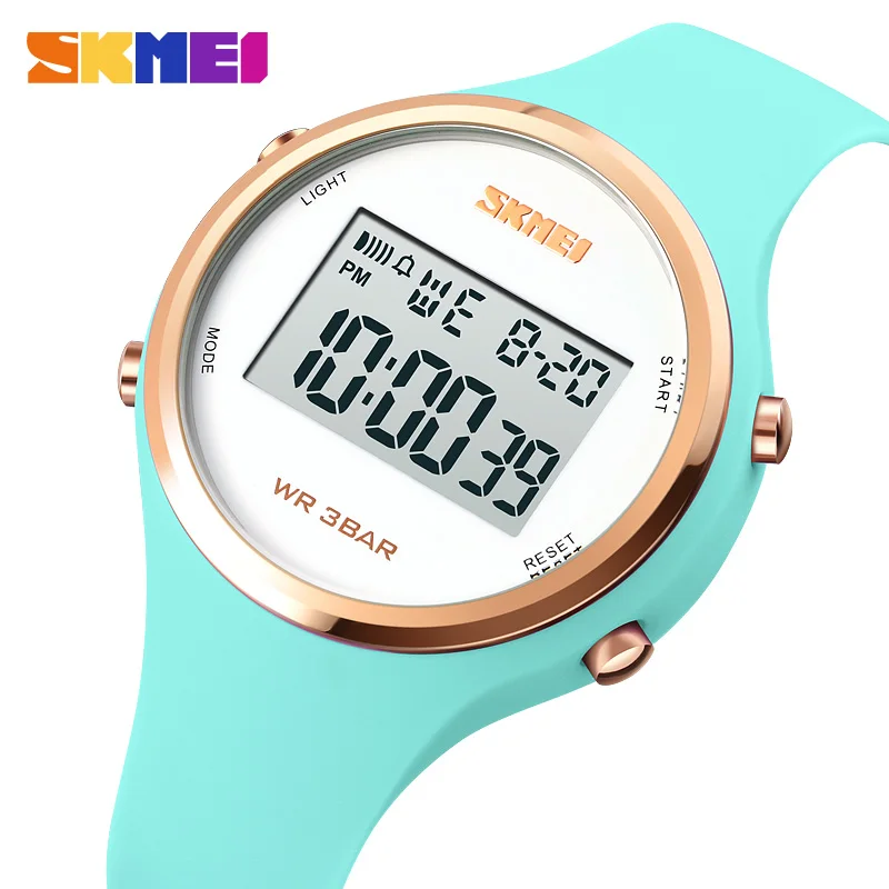 

Sports Watches Women Countdown LED Watch Female Clock Alarm Chrono Digital Wristwatches 50M Waterproof reloj mujer SKMEI 1720