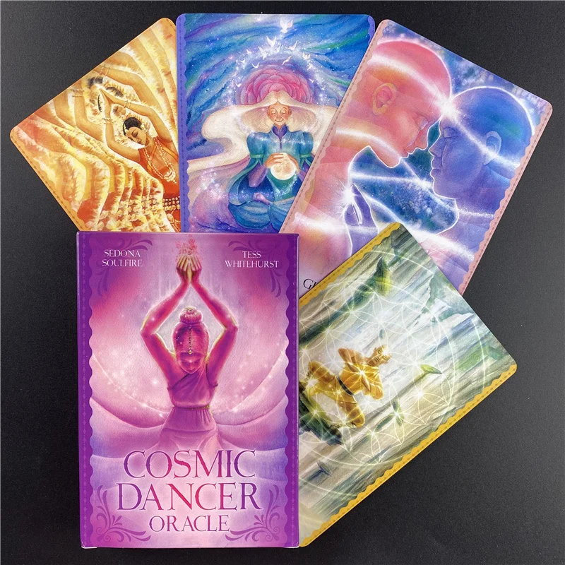 2021 English Tarot Card Cosmic Dancer Oracle Card Divination Tarot Deck Card With PDF Guidance Board Game For Adult
2021 English Tarot Card Cosmic Dancer Oracle Card Divination Tarot Deck Card With PDF Guidance Board Game For Adult