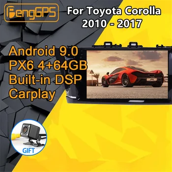 For Toyota Corolla Android Radio 2010 - 2017 Car Multimedia Player Stereo PX6 Audio GPS Navigation Head unit Autoradio IPS 2.5D
For Toyota Corolla Android Radio 2010 - 2017 Car Multimedia Player Stereo PX6 Audio GPS Navigation Head unit Autoradio IPS 2.5D