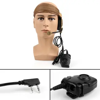 Artudatech 1Pcs 2Pin HD03 Z-Tactical Bowman Evo III Headset Peltor PTT For Kenwood Walkie Talkie
Artudatech 1Pcs 2Pin HD03 Z-Tactical Bowman Evo III Headset Peltor PTT For Kenwood Walkie Talkie