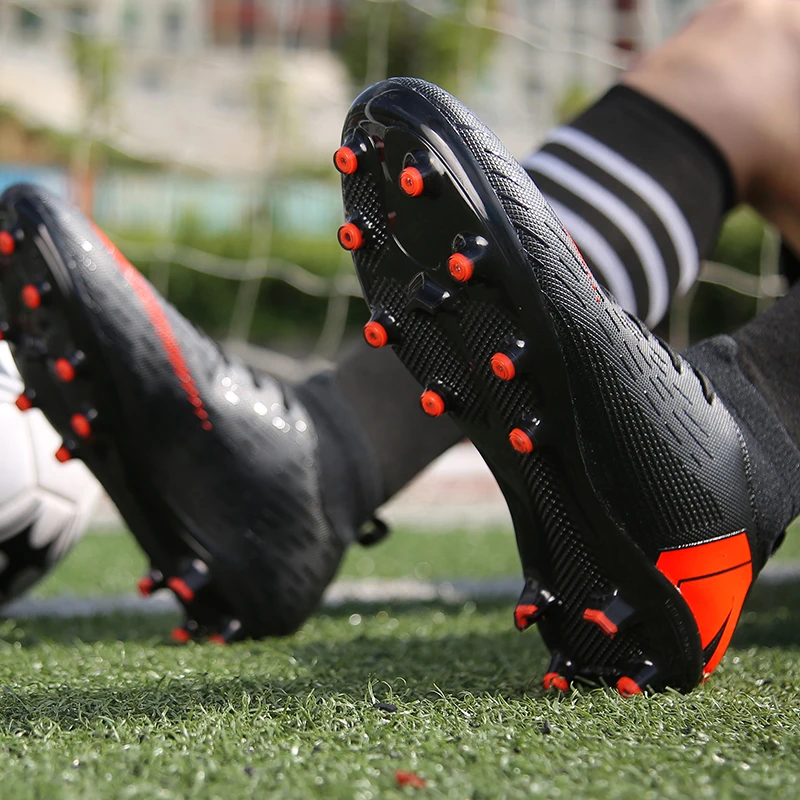 Men's Soccer Cleats High Ankle Football Shoes H7525c001ece34a5eabfd4c68fccb2a08U.jpg - Men's Soccer Cleats High Ankle Football Shoes