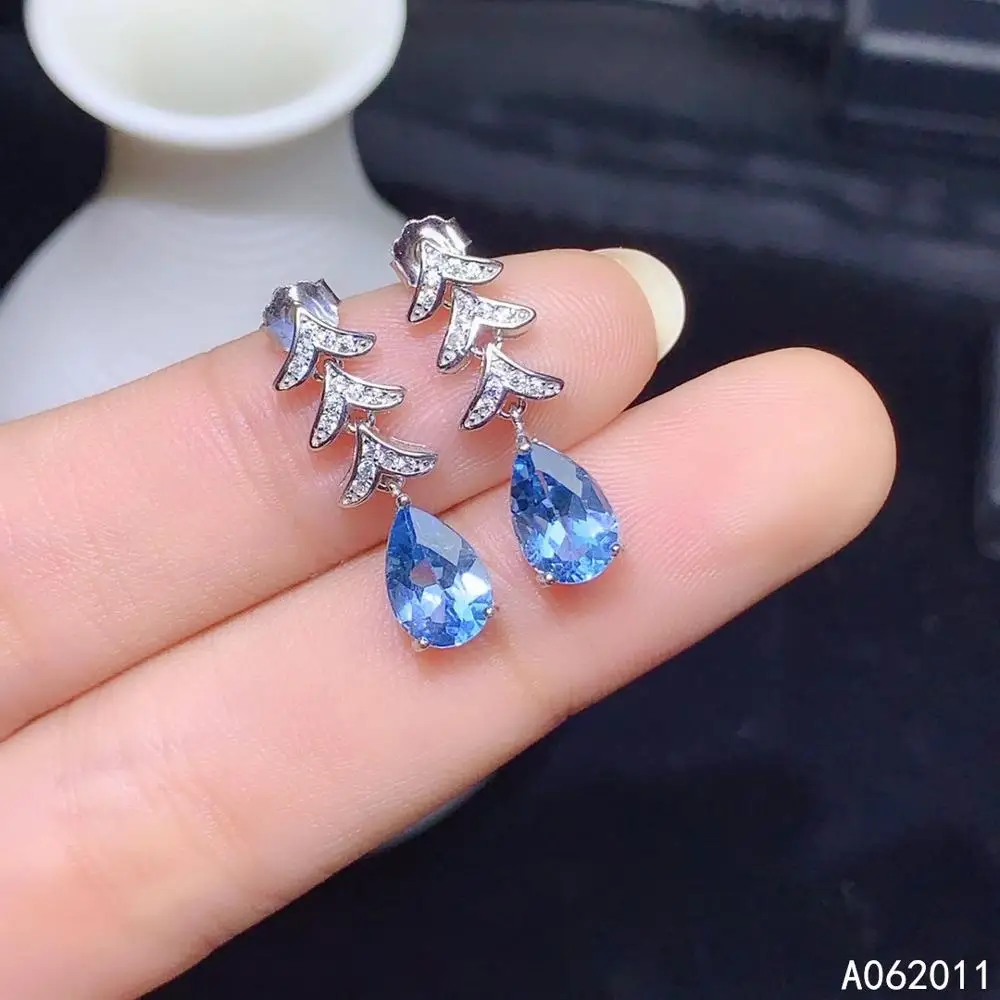 KJJEAXCMY fine jewelry natural blue topaz 925 sterling silver classic girl earrings new Ear Studs support test
KJJEAXCMY fine jewelry natural blue topaz 925 sterling silver classic girl earrings new Ear Studs support test