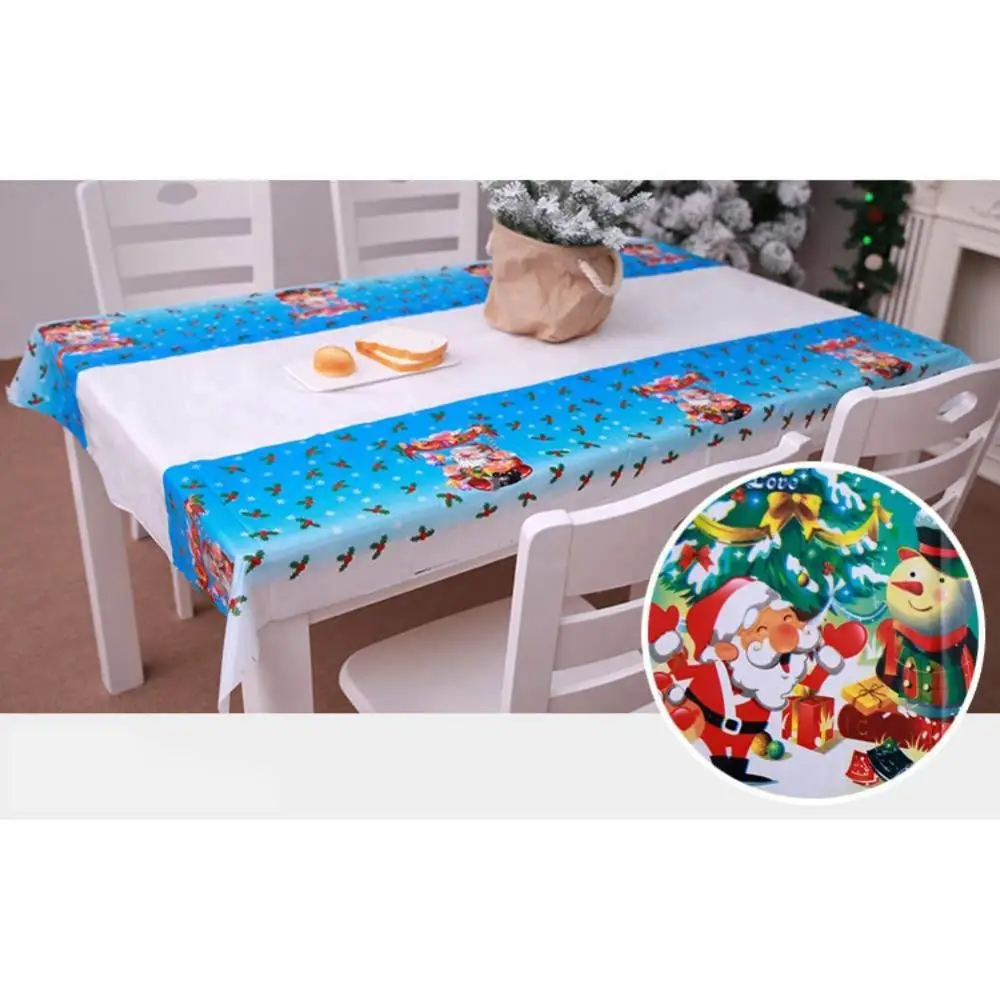 180*108cm PVC Disposabl Table Cloth Xmas Christmas Party Tablecloth Rectangule Printed Cartoon Wedding Tablecloth Table Cover
180*108cm PVC Disposabl Table Cloth Xmas Christmas Party Tablecloth Rectangule Printed Cartoon Wedding Tablecloth Table Cover