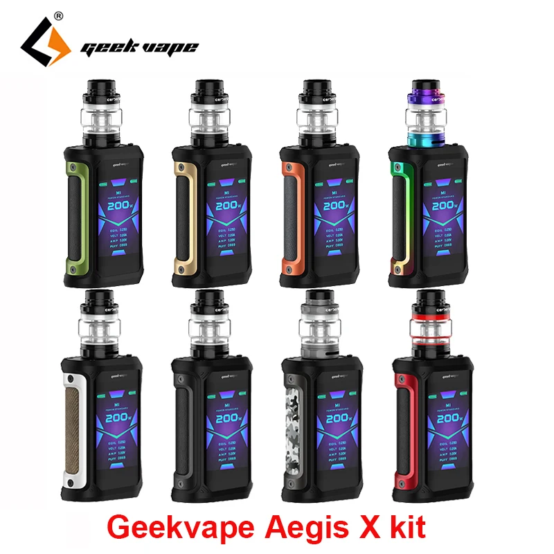 Оригинальный Geekvape Aegis X vape комплект водонепроницаемый электронная сигарета мод