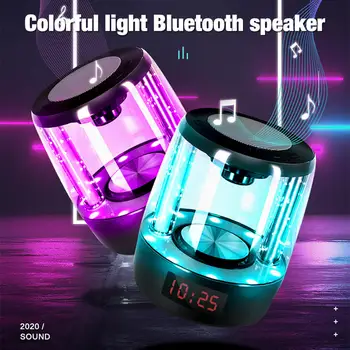 Digital display Colorful Portable Computer Bluetooth speakers Music center soundbox Subwoofer Wireless Radio column sound system
Digital display Colorful Portable Computer Bluetooth speakers Music center soundbox Subwoofer Wireless Radio column sound system