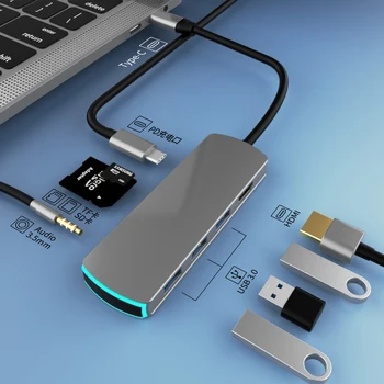 USB C Hub, PowerExpand 8-in-1 USB C Adapter, with 100W Power Delivery, 4K 60Hz HDMI Port, 10Gbps USB C and 2 USB A Data Po
USB C Hub, PowerExpand 8-in-1 USB C Adapter, with 100W Power Delivery, 4K 60Hz HDMI Port, 10Gbps USB C and 2 USB A Data Po