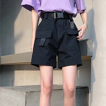 Women Summer Shorts 3XL Plus Size With Belt Fashion Casual Streetwear Cargo Shorts Feminino BF Style Army Green Short Femme
Women Summer Shorts 3XL Plus Size With Belt Fashion Casual Streetwear Cargo Shorts Feminino BF Style Army Green Short Femme