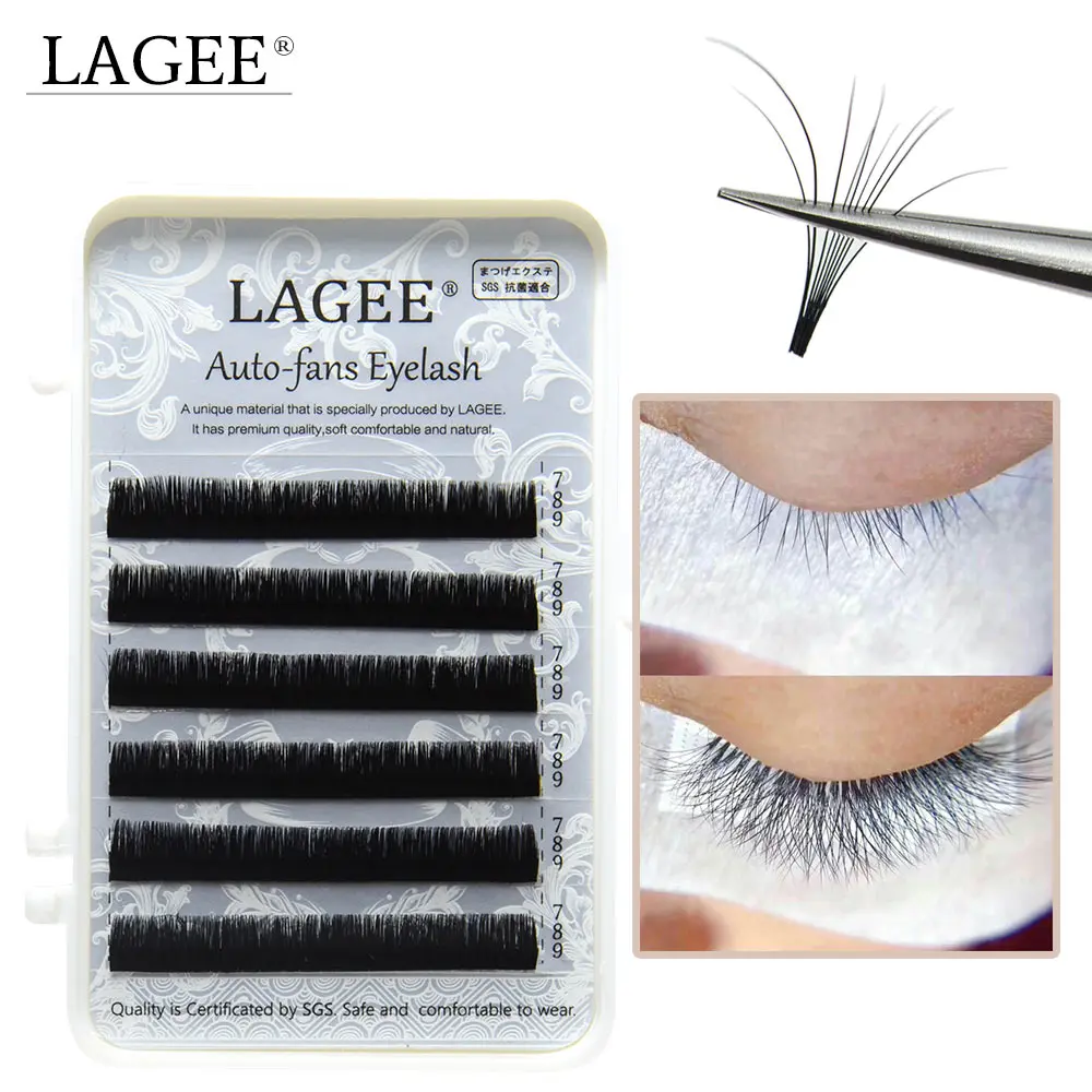 LAGEE Easy fan Eyelash Extension Automatic Fan Flower Eyelash soft and natural blossom volume false eyelashes
LAGEE Easy fan Eyelash Extension Automatic Fan Flower Eyelash soft and natural blossom volume false eyelashes