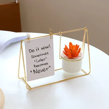 Decor Postcard Display Living Room Ceramic Nordic Photo Frame Mini Plant Flower Wrought Iron Hydroponic Vase Container Home Gift
Decor Postcard Display Living Room Ceramic Nordic Photo Frame Mini Plant Flower Wrought Iron Hydroponic Vase Container Home Gift